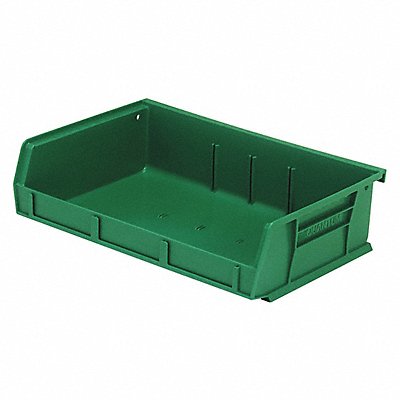 K4956 Hang and Stack Bin Green PP 3 in