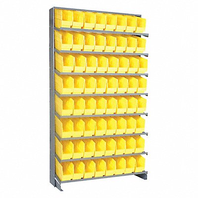 K6928 Pick Rack 12inx64inx36in Yellow