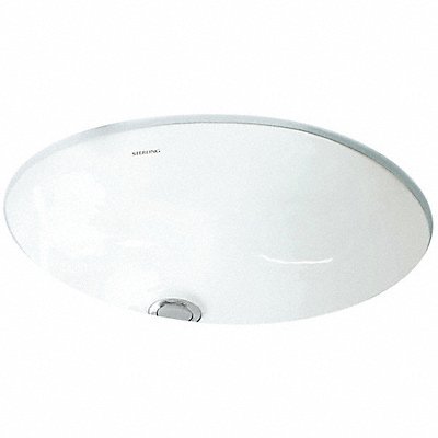 Sterling Sink Oval 17inx13inx7-7/8in