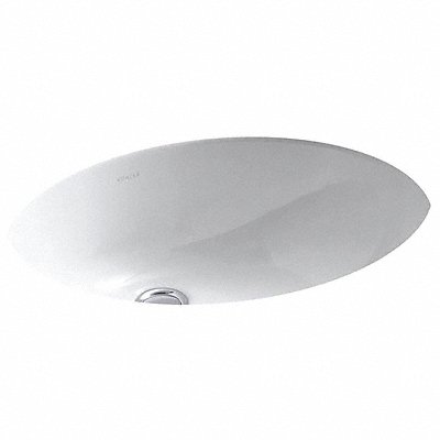 Kohler Bath Sink Oval 17inx14inx7-1/2in