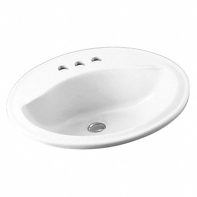 Sterling Sink Oval 17inx10-7/8inx8in