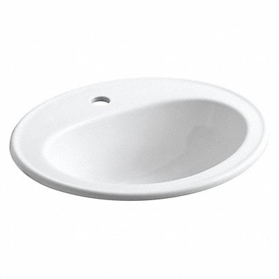 Kohler Bath Sink Oval 16inx11inx8-1/2in