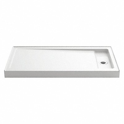 Shower Base Rectangle 60in x 32in White