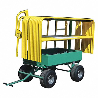 Trailer Guardrail System Yellow