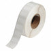 Label Roll 1/2 W White Die Cut - Tag