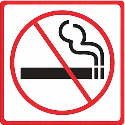 Safety Sign 8 in x 8 in Plastic