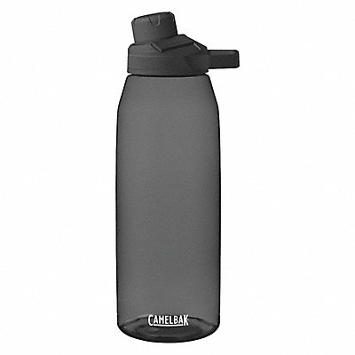 Water Bottle 50 oz Plastic Charcoal Body