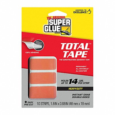 Double Sided Tape 1 13/16 L 11/16 W