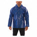 D8968 Rain Jacket M Blue Polyurethane Mens