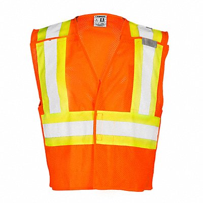 E6648 Breakaway Hi Vis Vest Class 2 4XL Orange