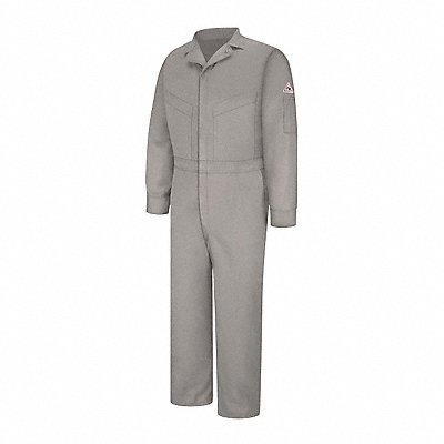 K1944 Flame-Resistant Coverall Gray Zipper