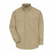 K1945 Flame-Resistant Collared Shirt Khaki