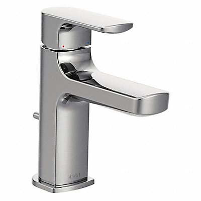 Straight Chrome Moen Rizon Brass 1.2gpm