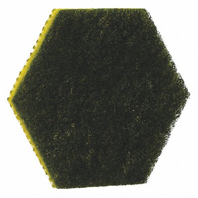 Scouring Pad 5 3/4 in L Green PK15