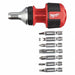 Multi-Bit Screwdriver 4-1/2 L 8 Pieces