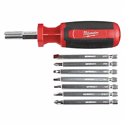 Multi-Bit Screwdriver 9 L 9 Pieces