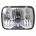 Headlight 500 lm 3-45/64 W LED Black