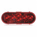 Stop/Turn/Tail Light Oval 1-45/64 W