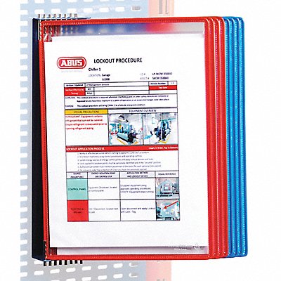 Lockout/Tagout Document Holder