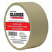 Masking Tape 1 1/2 W 60 yd L Tan