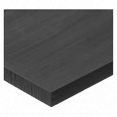 Rectangle UHMWPE 3 x12 1 T Black Opaque