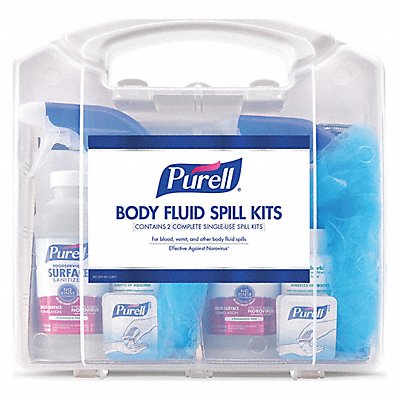 Spill Kit Chest 2 gal Cap. 10-3/4 L PK8