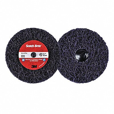 Clean/Strip Disc 4in Dia TR Extra Coarse