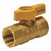 Gas Ball Valve 1/2 Pipe Sz Lever Handle