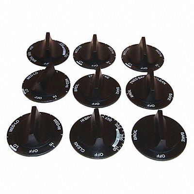 Electric Range Knob Set Whirpool PK9