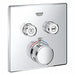 Dual Func Thermostatic Trim Grohe Chrome