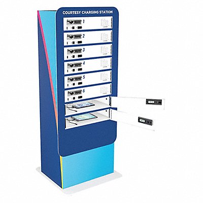 Device Charging Locker Pedestal Mounting