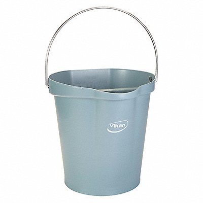 Hygienic Bucket 3 1/4 gal Gray