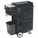 Black Light Duty Tool Utility Cart