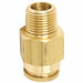 Connector Male Brass 1/4 Tube Size