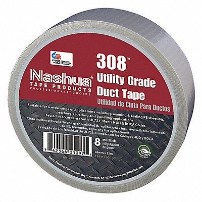 Duct Tape Silver 1 7/8 in x 60 yd 8 mil