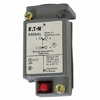 Limit Switch Body 1NO/1NC Light