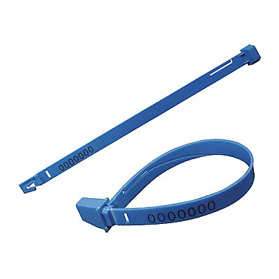 Strap Seals Blue Unfinished PK250