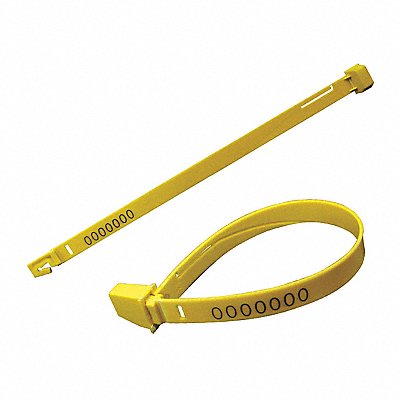 Strap Seals Yellow Unfinished PK250