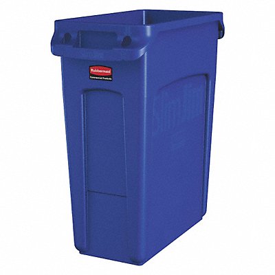 J6250 Utility Container 16 gal Plastic Blue