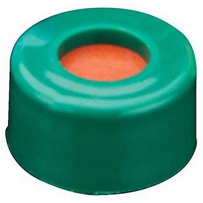 Cap 9 mm Dia Green PK1000