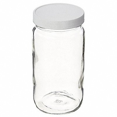 Jar 250 mL 137 mm H Clear PK12