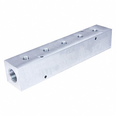 Manifold Aluminum 5Outlets 12 L