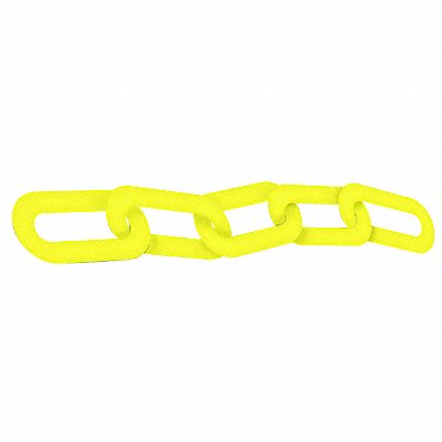 Plastic Chain 2 x 12 ft.L Yellow