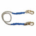 Positioning Lanyard White Fixed