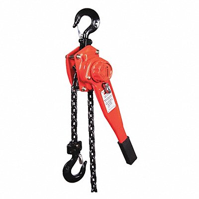 Lever Chain Hoist 3000 lb Lift 15 ft.