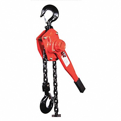 Lever Chain Hoist 6000 lb Lift 15 ft.