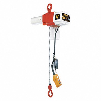 Electric Chain Hoist 500 lb 15 ft Lift