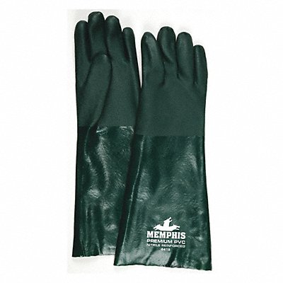 Gloves PVC L 18 in L Jersey PR PK12