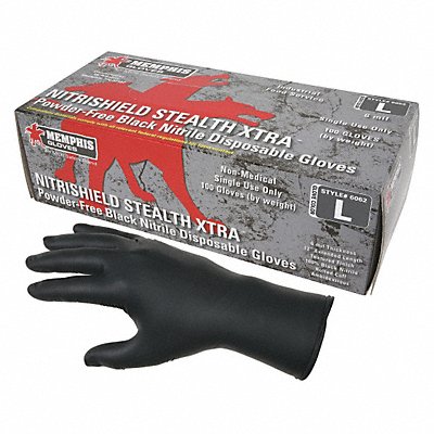 Disposable Gloves Nitrile 2XL PK100