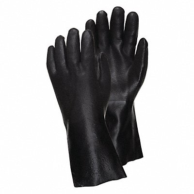 Gloves PVC L 12 in L Gauntlet PR PK12